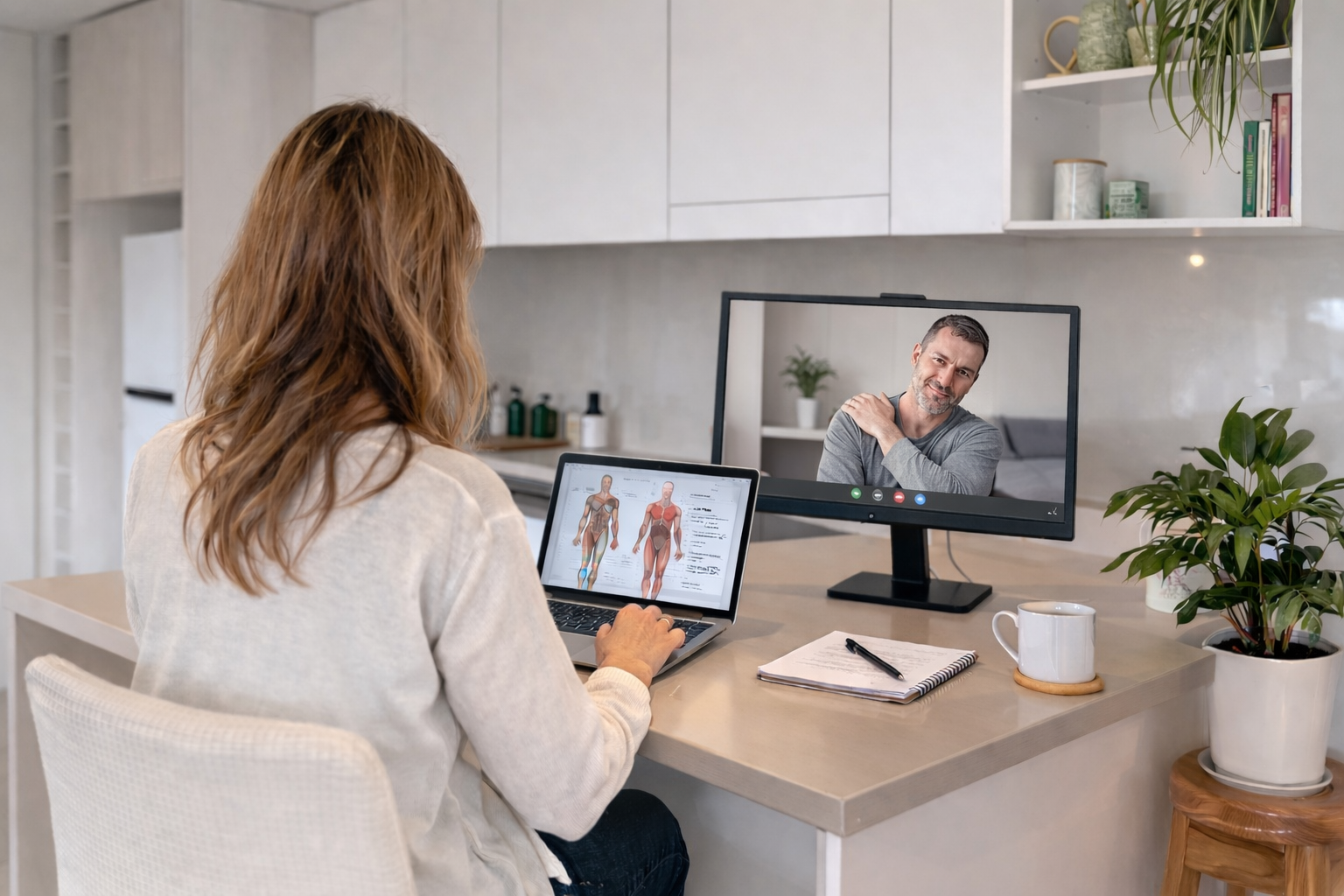 telehealth physiotherapy online yoga physio